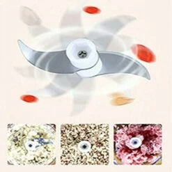 Kitchen Electric Chopper Garlic Chopper Mini Fruit Onion Cutter 250 Ml -Small Appliances Store 77174114 3