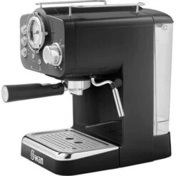 Swan Espresso Coffee Machine, Retro Pump, Black, ESE Pods Or Ground - SK22110BN -Small Appliances Store 77196602 5