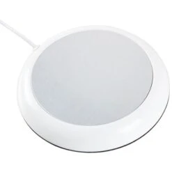 USB Coffee Mug Warmer, Wood Grain Cup Warmer Beverage Mug Heat Mat Water Milk Warmer Plate White