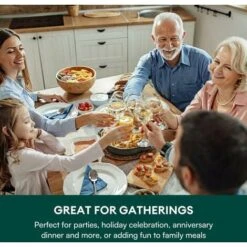 CHEFREE AFG01 - Air Fryers 6L&1650W - Indoor Grill Oven Combo - 8 In 1 Smart XL Electric Grill With Griddle -Small Appliances Store 78319717 3