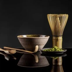 Matcha Whisk Set - Matcha Whisk, Traditional Scoop, Tea Spoon. Handmade From Natural Bamboo -Small Appliances Store 78326051 5