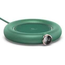 Coffee Mug Warmer&Cup Warmer For Office Desk Use, Electric Beverage Warmer, Coffee Warmer Plate For Cocoa Green