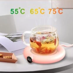 Coffee Mug Warmer&Cup Warmer For Office Desk Use, Electric Beverage Warmer, Coffee Warmer Plate For Cocoa Pink 7 Coffee Mug Warmer&Cup Warmer For Office Desk Use, Electric Beverage Warmer, Coffee Warmer Plate For Cocoa Pink -Small Appliances Store 78327032 3