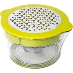 Lemon Manual Hand Squeezer With Built-in 16OZ Measuring Cup Grater，Multi-function Manual Juicer