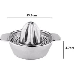 Juicer Manual Squeezer Stainless Steel 304 Robust Hand Juicer Reamer Rotation Press, Dishwasher Safe 7 Juicer Manual Squeezer Stainless Steel 304 Robust Hand Juicer Reamer Rotation Press, Dishwasher Safe -Small Appliances Store 78327260 3