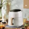 Livingandhome White Hot Air Fryer Oven With Digital Controls For Kitchen