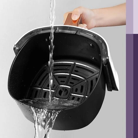 Livingandhome White Hot Air Fryer Oven With Digital Controls For Kitchen 3 Livingandhome White Hot Air Fryer Oven With Digital Controls For Kitchen - Image 3