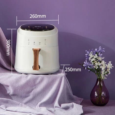 Livingandhome White Hot Air Fryer Oven With Digital Controls For Kitchen 5 Livingandhome White Hot Air Fryer Oven With Digital Controls For Kitchen - Image 5