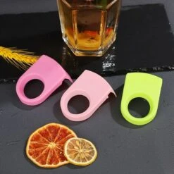 Drink Clips Bottle Buckle Holder Beer Cocktail Snap Bottle Cage Kitchen Accessories Pack Of 5 -Small Appliances Store 78703961 3