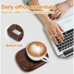 Cup Warmer For Coffee, Cocoa, Tea, Milk, Drinks, Cup Warmer With 3 Adjustable Temperature Settings (up To 149℉/65℃) -Small Appliances Store 78705608 4