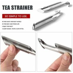 Tea Infuser 2 Pack Loose Tea Infuser Tea Steeper With Long Handle -Small Appliances Store 78706775 4