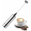 Electric Milk Frother, BR-Vie Milk Frother, Stainless Steel Milk Frother, And Cold Frother For Coffees, Espressos, Lattes, Cappuccinos