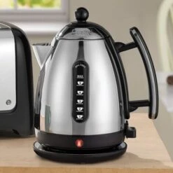 Dualit Polished Chrome Jug Kettle Black -Small Appliances Store 83666772 5