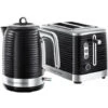 Russell Hobbs Inspire Kettle & 2 Slice Toaster Set Black