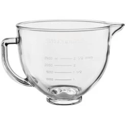 KitchenAid Artisan 4.8 Litre Glass Bowl With Lid