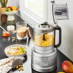 KitchenAid 3.1L Contour Silver Food Processor -Small Appliances Store 83668545 5