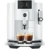 Jura E8 Piano White Coffee Machine