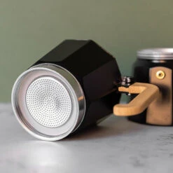 La Cafetiere Espresso Maker 3 Cup Black Wood Effect Handle 9 La Cafetiere Espresso Maker 3 Cup Black Wood Effect Handle -Small Appliances Store 83670265 5