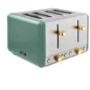Tower Cavaletto Toaster 4 Slice Jade