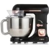 Tower Stand Mixer Rose Gold 5 Litre Stainless Steel Bowl Black