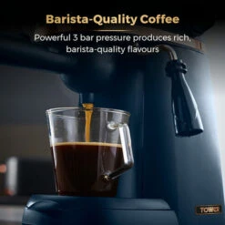 Tower Cavaletto Espresso Machine Midnight Blue -Small Appliances Store 83671124 3