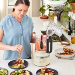 NEW KitchenAid 2.1L Almond Cream Food Processor -Small Appliances Store 83671384 5