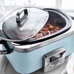 GreenPan Non-Stick Slow Cooker 6L Blue 8 GreenPan Non-Stick Slow Cooker 6L Blue -Small Appliances Store 83671432 4