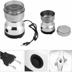 Electric Coffee Grinder Nuts And Grains Grinder, Stainless Steel Food Grinder Coffee Grinder And Electric Blender Grinder For Coffee Beans -Small Appliances Store 83717655 5