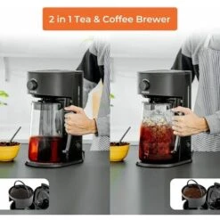Geepas 700W Ice Tea & Coffee Maker Brews Iced Coffee Or Hot Coffee Machine 2.5L -Small Appliances Store 83743698 4