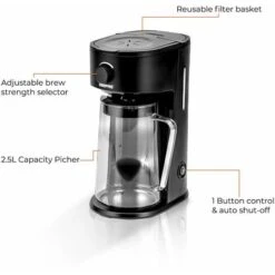 Geepas 700W Ice Tea & Coffee Maker Brews Iced Coffee Or Hot Coffee Machine 2.5L -Small Appliances Store 83743698 5