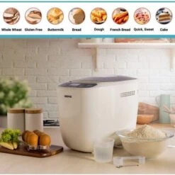 Digital Bread Maker Machine Automatic 12 Function Gluten Free Fast Bake 550W 1.5 -Small Appliances Store 83743760 4