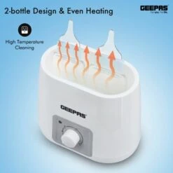 Baby Bottle Warmer Milk Baby Food Warmer Defrost Breast Milk 150W Geepas 7 Baby Bottle Warmer Milk Baby Food Warmer Defrost Breast Milk 150W Geepas -Small Appliances Store 83743820 3