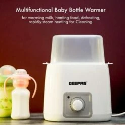 Baby Bottle Warmer Milk Baby Food Warmer Defrost Breast Milk 150W Geepas 8 Baby Bottle Warmer Milk Baby Food Warmer Defrost Breast Milk 150W Geepas -Small Appliances Store 83743820 4
