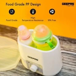 Baby Bottle Warmer Milk Baby Food Warmer Defrost Breast Milk 150W Geepas 9 Baby Bottle Warmer Milk Baby Food Warmer Defrost Breast Milk 150W Geepas -Small Appliances Store 83743820 5