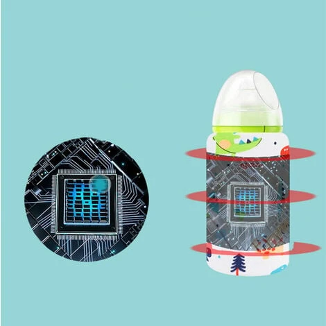 Portable USB Baby Bottle Warmer Thermostat For Family Outdoor Travel (Polar Bear) 2 Portable USB Baby Bottle Warmer Thermostat For Family Outdoor Travel (Polar Bear) - Image 2
