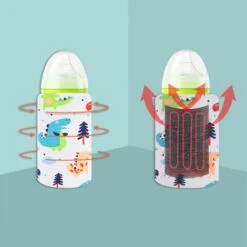 Portable USB Baby Bottle Warmer Thermostat For Family Outdoor Travel (Polar Bear) 6 Portable USB Baby Bottle Warmer Thermostat For Family Outdoor Travel (Polar Bear) -Small Appliances Store 85876197 3