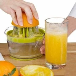 Manual Citrus Squeezer Lemon Squeezer 4 In 1 Citrus Squeezer Citrus Juicer With 400ml Container, Manual Citrus Squeezer Lemon Squeezer, Hand Squeezer Citrus Squeezer -Small Appliances Store 85878863 5