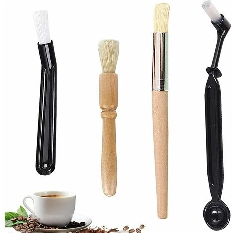 Pack Coffee Cleaning Brushes For Espresso Grinder With Wooden And Plastic Handle Coffee Machine Accessories Brush For Barista Home Kitchen Cafe Cleaning Tool 1 Pack Coffee Cleaning Brushes For Espresso Grinder With Wooden And Plastic Handle Coffee Machine Accessories Brush For Barista Home Kitchen Cafe Cleaning Tool