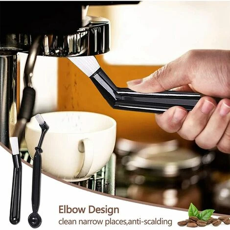 Pack Coffee Cleaning Brushes For Espresso Grinder With Wooden And Plastic Handle Coffee Machine Accessories Brush For Barista Home Kitchen Cafe Cleaning Tool 4 Pack Coffee Cleaning Brushes For Espresso Grinder With Wooden And Plastic Handle Coffee Machine Accessories Brush For Barista Home Kitchen Cafe Cleaning Tool - Image 4