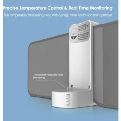 Portable Wireless Baby Bottle Warmer Travel Breastmilk Warmer Cooler Bag Built-in Battery With USB Charging Cable (White) 9 Portable Wireless Baby Bottle Warmer Travel Breastmilk Warmer Cooler Bag Built-in Battery With USB Charging Cable (White) -Small Appliances Store 86209823 5