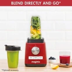 Magimix Blender Power 4 Red -Small Appliances Store 87182660 5