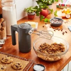 KitchenAid Charcoal Grey Cordless Hand Mixer -Small Appliances Store 87183497 4