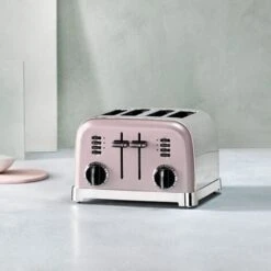 Cuisinart Style Vintage Rose Traditional Kettle & 4 Slice Toaster Breakfast Set -Small Appliances Store 87183708 5