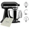 KitchenAid Artisan Mixer 125 Matte Black With Free Gift