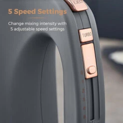 Tower Cavaletto Hand Mixer Grey 9 Tower Cavaletto Hand Mixer Grey -Small Appliances Store 87184995 5