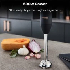 Tower Cavaletto Stick Blender Black -Small Appliances Store 87187047 3