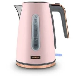 Tower Cavaletto Jug Kettle And 2 Slice Toaster Set Pink 6 Tower Cavaletto Jug Kettle And 2 Slice Toaster Set Pink -Small Appliances Store 87187068 3