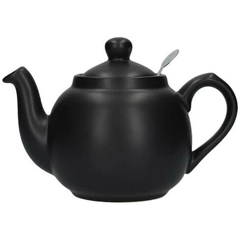London Pottery Farmhouse Filter 2 Cup Teapot Matt Black 1 London Pottery Farmhouse Filter 2 Cup Teapot Matt Black