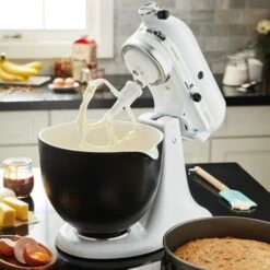 KitchenAid Ceramic 4.8L Mixer Bowl Matte Black -Small Appliances Store 87187212 3