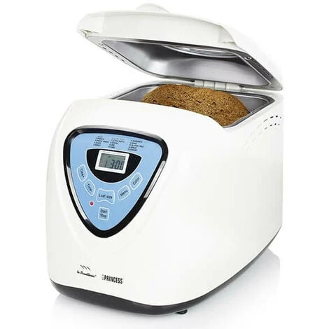 Princess Bread Maker Wake Up 600W White 1 Princess Bread Maker Wake Up 600W White